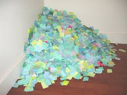 pile of notes